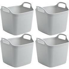 Flexi Storage Tubs 4-pcs