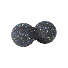 Blauw Massageballen Blackroll Duoball 12cm (black) 1CT