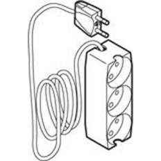 OEM 3-Stikdåse Hvid 5 Meter