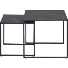 Actona Infinity Salontafel Marmerprint 2 Stuks
