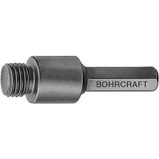 Bohrcraft Adapter für Diamant-Fliesenbohrer mit M14 Anschluß Sechskant SW 8,5 in Bohrcraft-QuadroPack/AD-M14