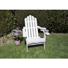 Weiß Liegestühle Adirondack Gartensessel