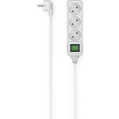 Hama Power Strip 3-way Switch 1.4 meter hvid