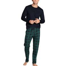 Gröna - Herr Pyjamasar Calida Family And Friends Men Pyjama Blue/Green