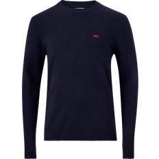 Levi's Homme Pulls Levi's Pull-over 'Original Housemark Sweater' - Bleu Foncé/Rose