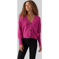 Vero Moda Vmlea LS-Cardigan - Achillea Rosa