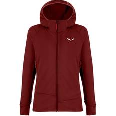 Salewa Chaqueta con capucha Puez Polarlite rojo oscuro mujer - Red/Pink