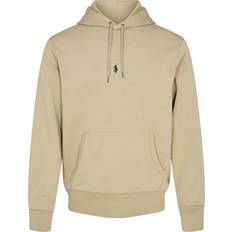 Polo Ralph Lauren Grønne Klær Polo Ralph Lauren Double Knit Central Logo Hoodie - Khaki