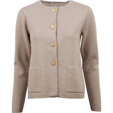 Stenströms Merino Cardigan Kvinde Sweaters Merino hos Magasin Beige