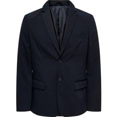 Only & Sons Slim Fit Reverse Blazer - Blue/Dark Navy