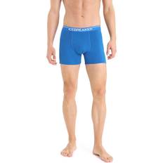 Merinowolle Unterhosen Icebreaker Anatomica Boxers Lazurite