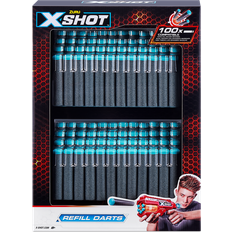 Zubehör für Schaumstoffwaffen reduziert Zuru X-SHOT -100pack Refill Darts In Window Box (5639)