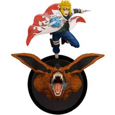 Naruto staty Naruto Shippuden PVC Staty 1/8 Minato Namikaze Vs Nine Tailed Fox 41 cm