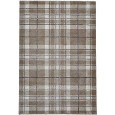 Checkered Carpets Think Rugs Wellness 6630 Blue, Grey, Beige 120x170cm