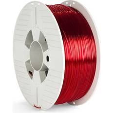 Trasparente Filamenti Verbatim 55062 Filamento per stampante 3D PETG 2.85 mm 1 kg Rosso (trasparente) 1 pz