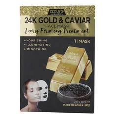 Facial Masks Azure 24K Gold and Caviar Anti Aging Luxury Face Mask Mask