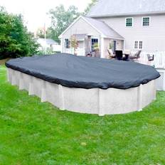 Pools Pool Mate 421218-4-PM Extreme-Mesh Winter Oval Above-Ground Cover, 12 x 18-ft, 4. XL Blue