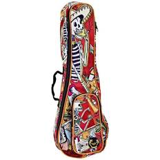 Ortega Cases Ortega Keiki KUB-EM-CC El Muerto Gig Bag for Concert Ukulele