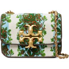 Tory Burch Canvas Crossbody Bags Tory Burch Small Eleanor Flocked Bag