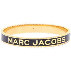 Marc Jacobs The Medallion Large Bangle - Gold/Black