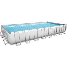 Pools Bestway Rectangular Metal Frame Pool Set 9.6x4.9x1.3m