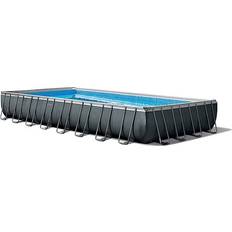 Swimming Pools & Accessories Intex Rectangular Ultra XTR Frame Pool Set 9.8x4.9x1.3m