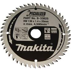 Makita specialized Makita HM klinge B-33825 136x20x48z specialized
