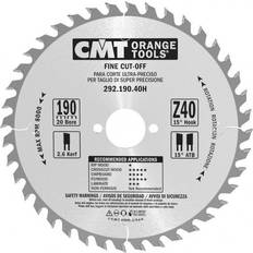 Cmt sågklingor Elverktygstillbehör Cmt Sågklinga för trä 292; 184x2,6x16; Z40; 15°