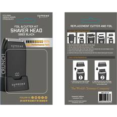 Supreme Trimmer Crunch Double Shaver Foil Black