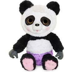 Animal Babies Baby Plush Panda Yours to Name & Love! Giggles, Burps, Toots & Sighs! Includes Birth Certificate