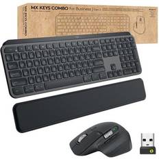 Mx keys combo gen 2 for business Logitech MX Keys Combo For Business Gen 2 Ratón Ratón Incluido RF Wireless Bluetooth