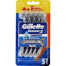 Gillette sensor 3 Gillette Sensor3 Confort Razor 4 Units Silver