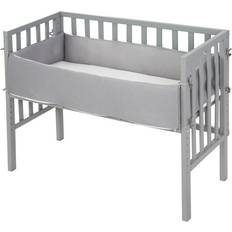 Beige Bedside cribs Roba Beistellbett, Beistellbett 2in1