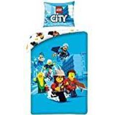 Lego Textilier Barnrum Halantex Lego City Bed Linen Set Duvet Cover