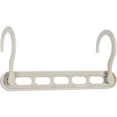 Honey Can Do 9" White Cascading Collapsible Hangers, 20ct.