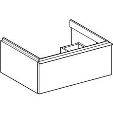 Badeværelsesmøbler Geberit Icon vaskeskab 592x476x247mm
