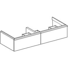 Badeværelsesmøbler Geberit Icon vaskeskab 1184x476x247mm