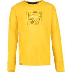 Guld Svedundertøj Salewa Pure Graphic Dry Long Sleeve, trøje, junior