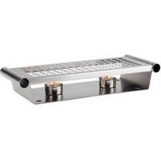 Autres Appareils de Cuisine APS Speisenwärmer 2-Flammig Edelstahl 34 x 13 x 6 cm