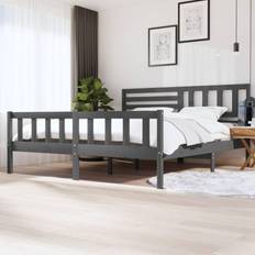 Senge & Madrasser vidaXL 200x200 massivt Sengeramme