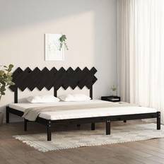 vidaXL Bed Frame Black