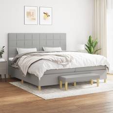 Senge & Madrasser vidaXL stof Kontinentalseng