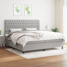 Senge & Madrasser vidaXL stof Kontinentalseng