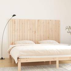 Beige - Furu Sänggavlar vidaXL Väggmonterad massiv furu Sänggavel