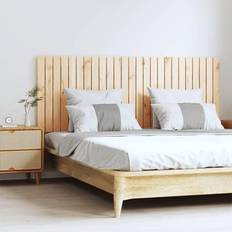 vidaXL 159,5x3x60 massivt fyrretræ Sengegavl