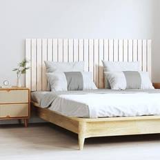 vidaXL Väggmonterad 159,5x3x60 furu Sänggavel