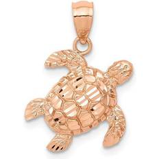 Macy's Rose Gold Charms & Pendants Macy's Turtle Charm Pendant - Rose Gold