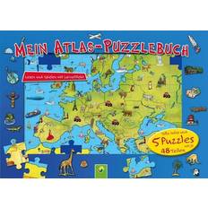 Mein Atlas-Puzzlebuch für Kinder ab 6 Jahren