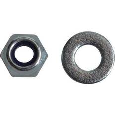 Forgefix FORFPNYL4 Nyloc Nuts Washers Zinc M4