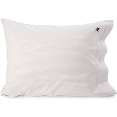 Lexington American Pin Point Oxford Stripe 60x63 Pudebetræk Grå, Hvid